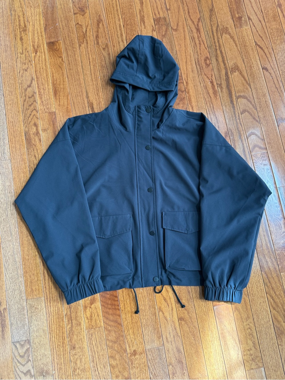 Abercrombie Women’s Wind & Water Resistant Jacket (Large)
